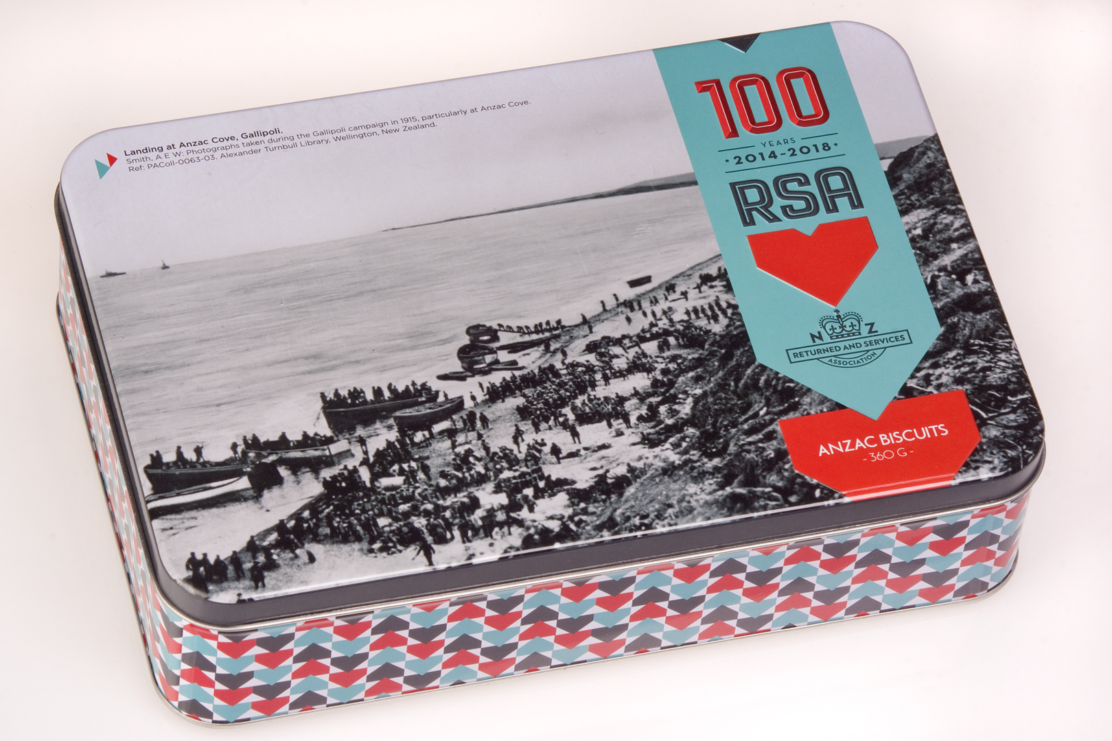 Anzac Biscuit Tins Featured in Scoop