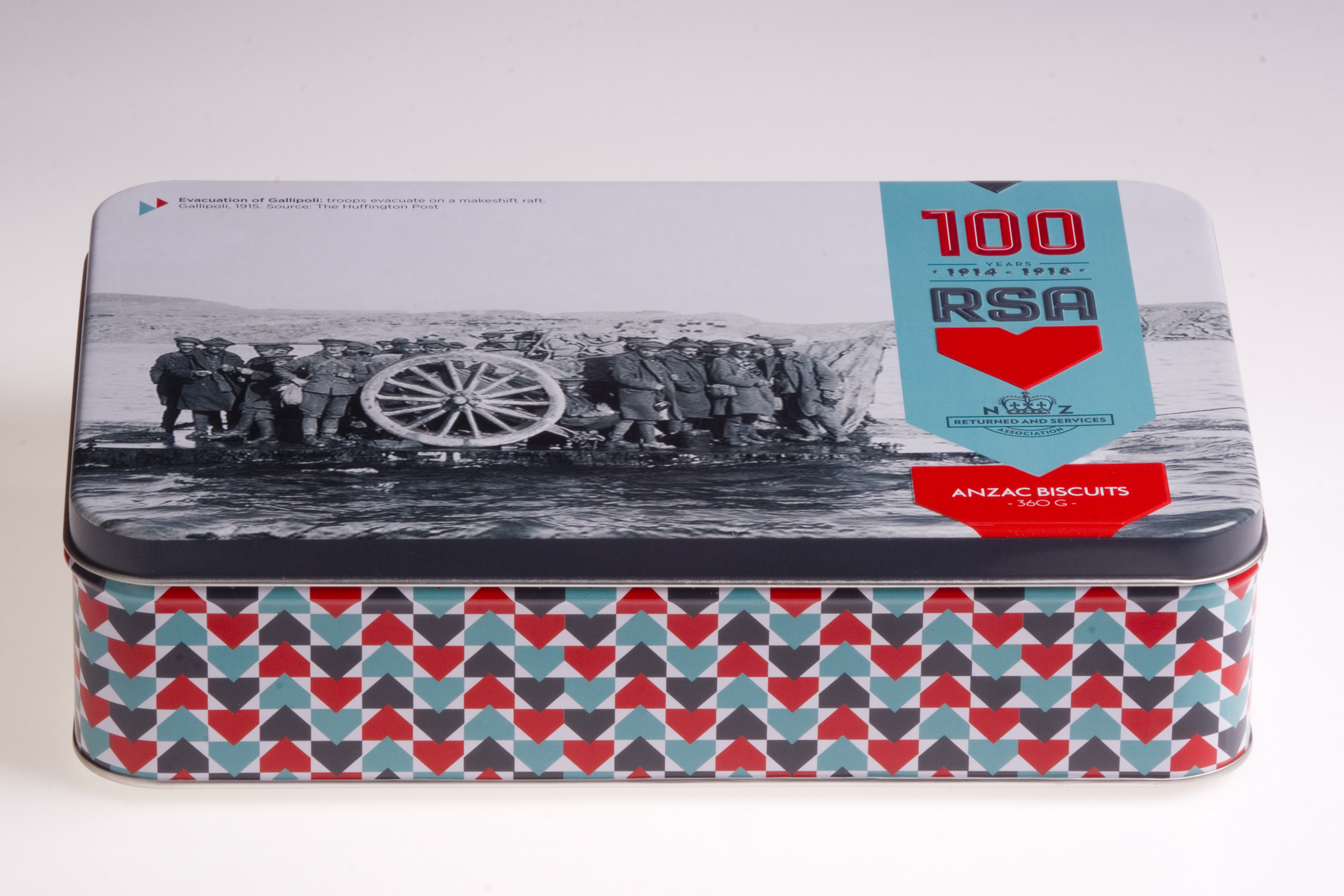 New Range of WWI Anzac Biscuit Tins Launched