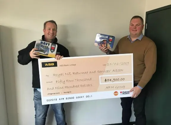 $54,900 Donated to the RSA