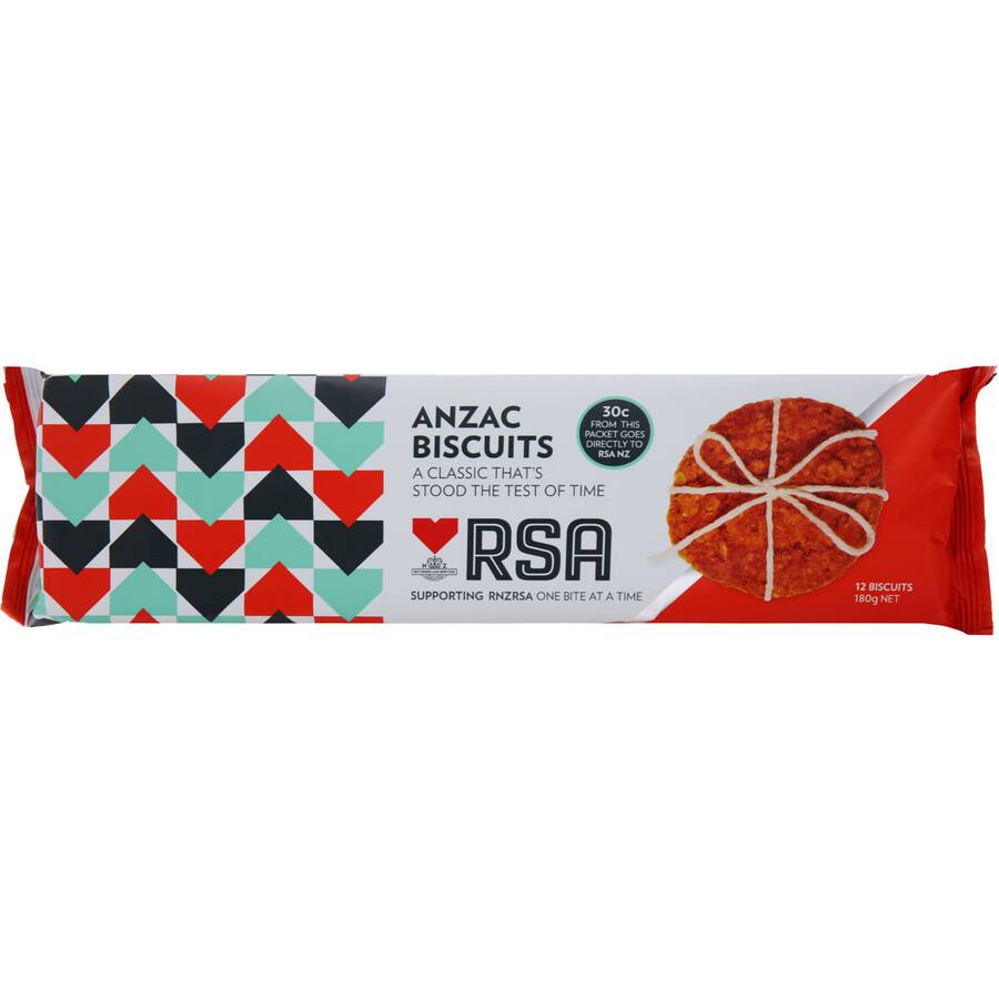 RSA Anzac Biscuits 180g